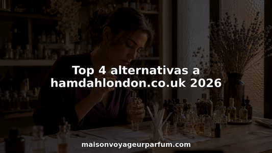 Maestro perfumista elaborando fragancias artesanales en su taller