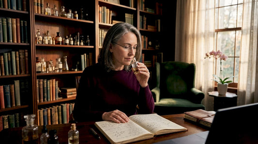 Neuroscientist engaging with fragrance and scent memory