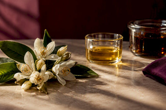 Flor de azahar combinada con néroli y absoluto