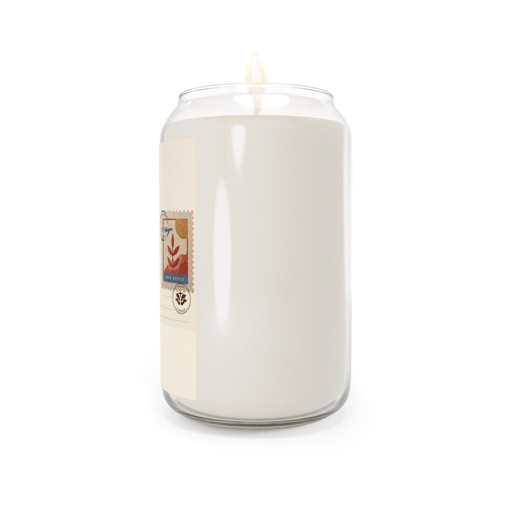 Personalized Soy Candle 14oz Release | I Let Go Mediterranean Olive Branch | Luxury Gift Maison Voyageur
