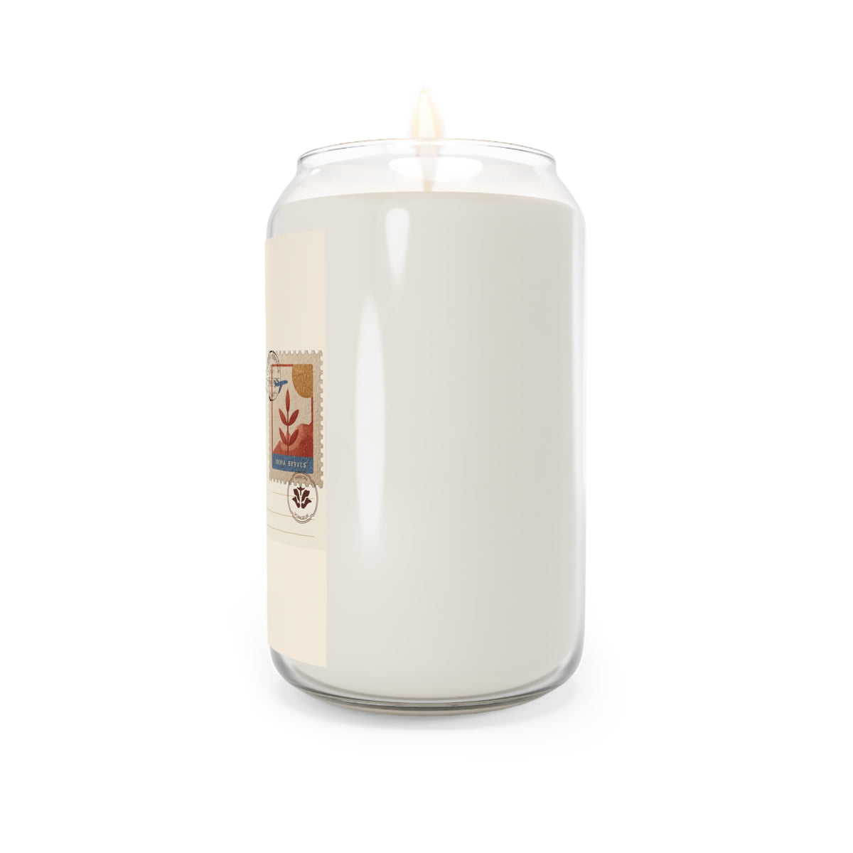 Personalized Soy Candle 14oz Release | I Let Go Mediterranean Olive Branch | Luxury Gift Maison Voyageur