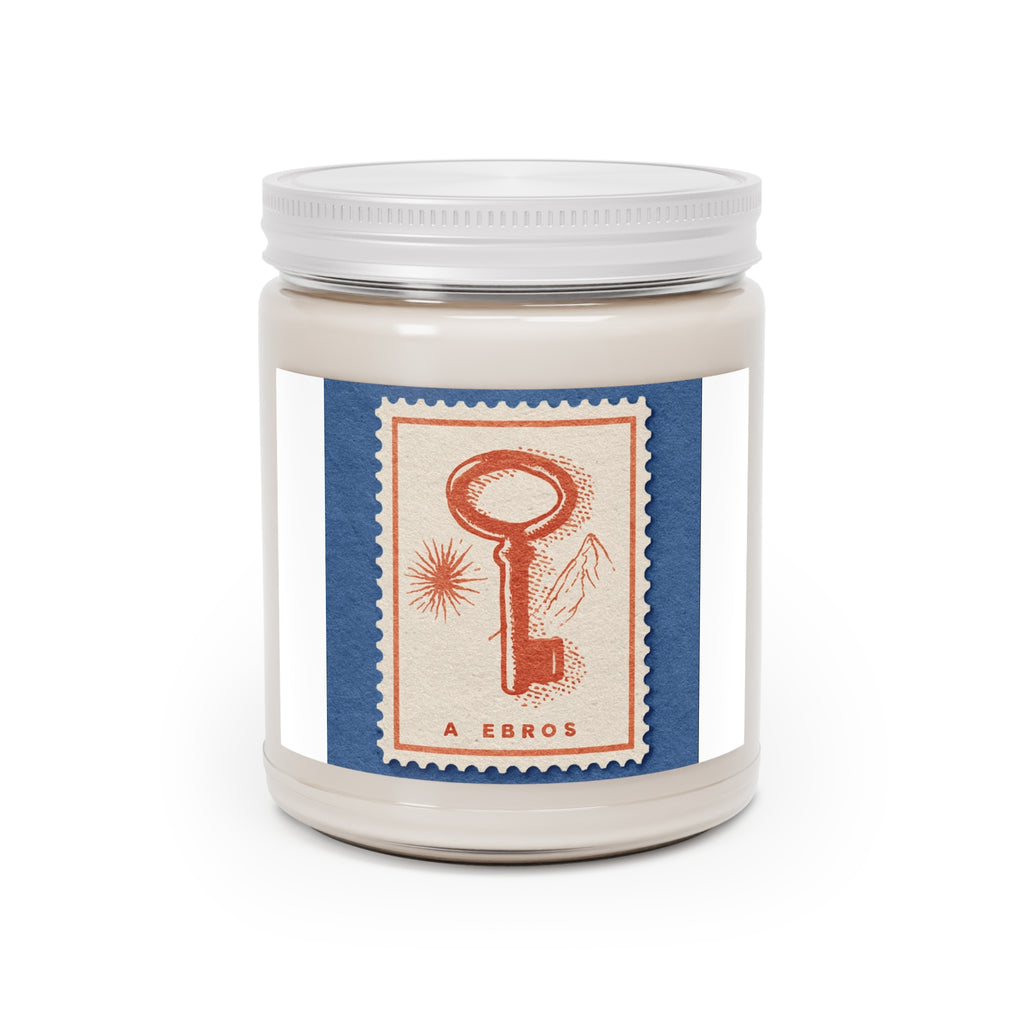 Scented Soy Candles with White Lid, 9oz