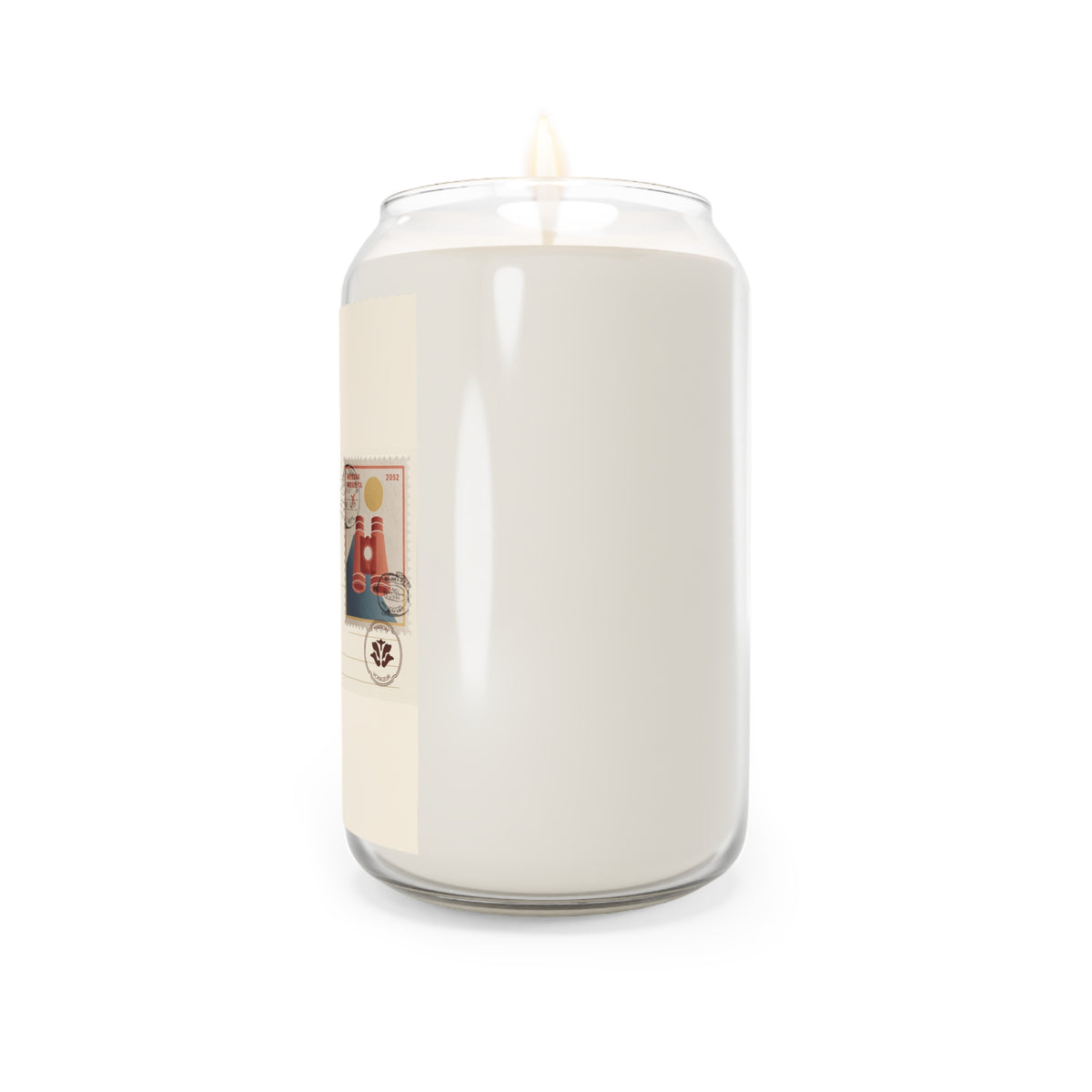 Personalized Soy Candle 14oz Expansion | See Further Mediterranean Binoculars | Luxury Gift Maison Voyageur