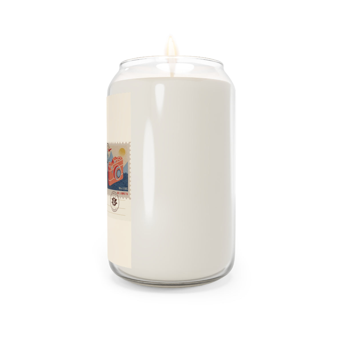 Personalized Soy Candle 14oz Presence | Notice This Moment Mediterranean Camera | Luxury Gift Maison Voyageur