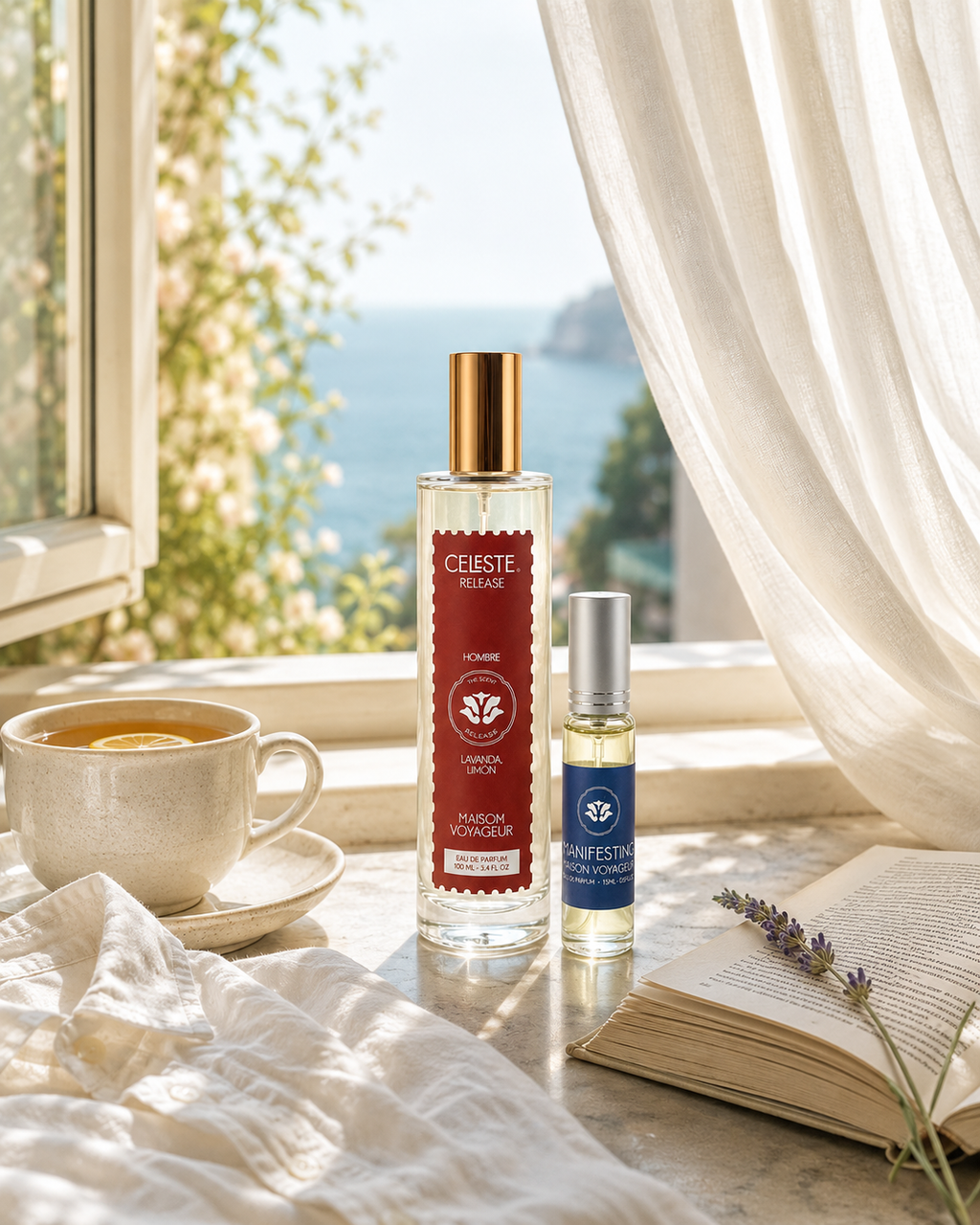 Release Discovery Pack featured · 100ml + 15ml · lavender vetiver cedar · Maison Voyageur Madrid