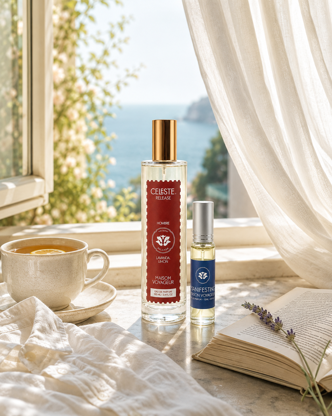 Release Discovery Pack featured · 100ml + 15ml · lavender vetiver cedar · Maison Voyageur Madrid