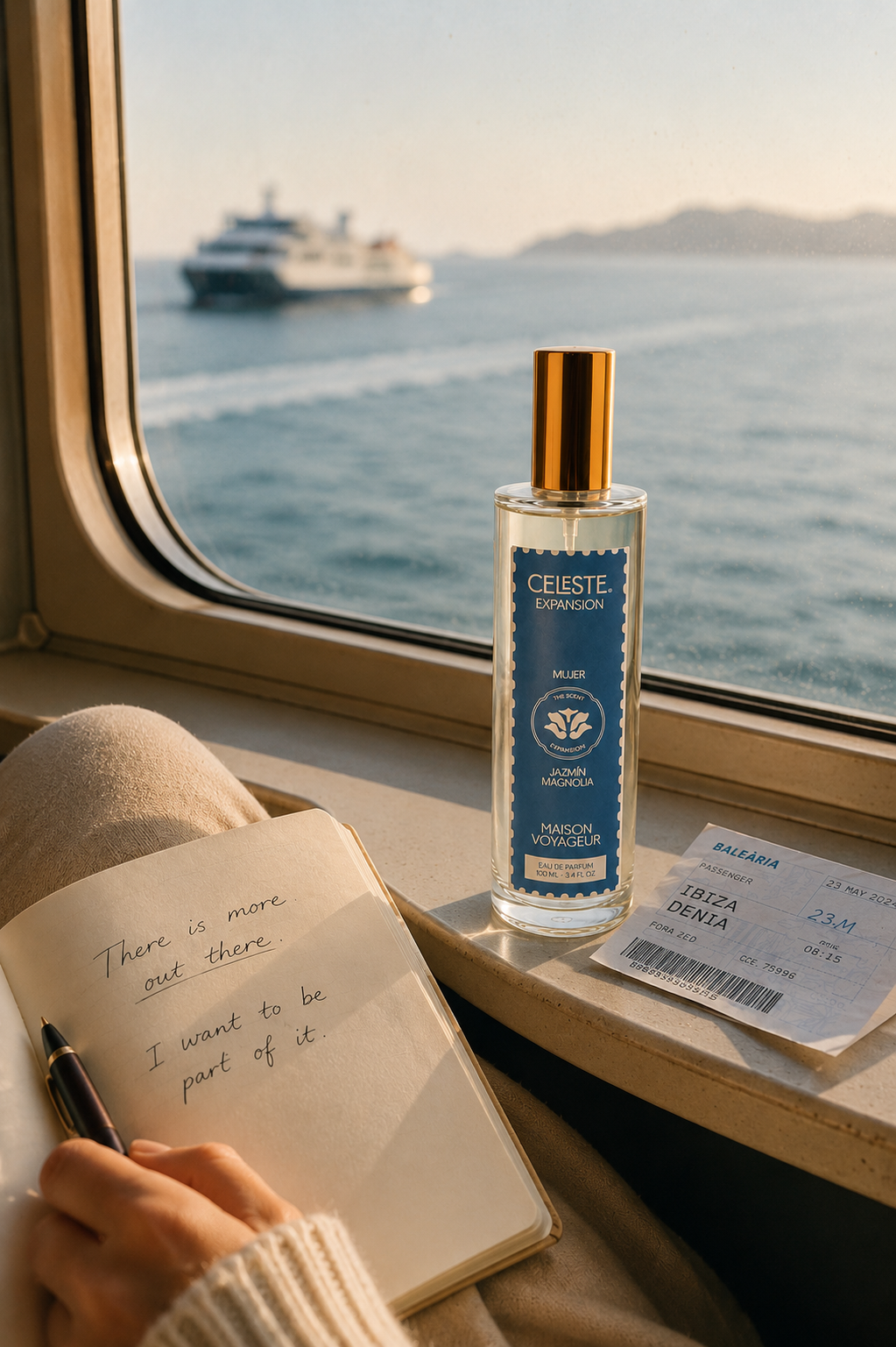 Expansion 100ml Eau de Parfum bottle hero · jasmine magnolia ylang · French parfumerie Madrid