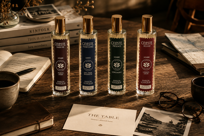 The Life Menu Collection For Him · 4 Eau de Parfum 100ml · Manifesting Release Presence Inner Fire · gift from her to him · Maison Voyageur Madrid