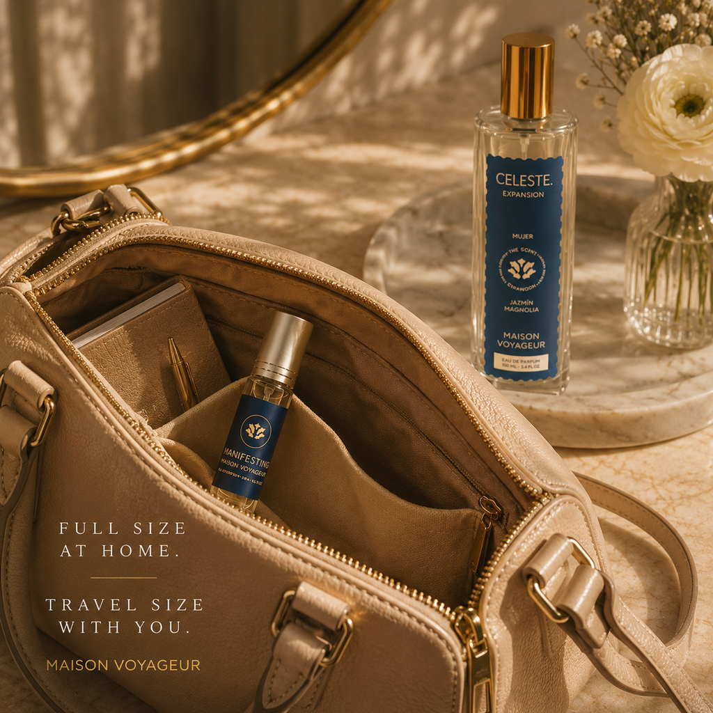 Expansion Discovery Pack lifestyle · jasmine magnolia gift box · Maison Voyageur Madrid
