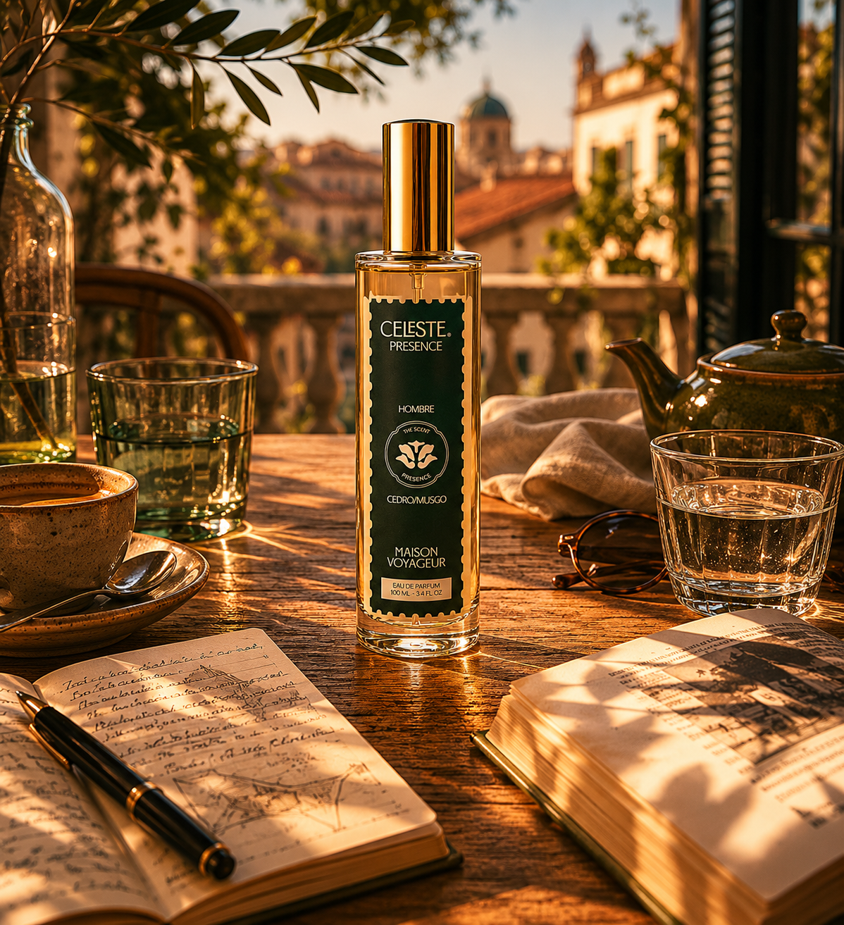 Maison Voyageur Presence · Eau de Parfum 100ml · Cedro Musgo Ambreta
