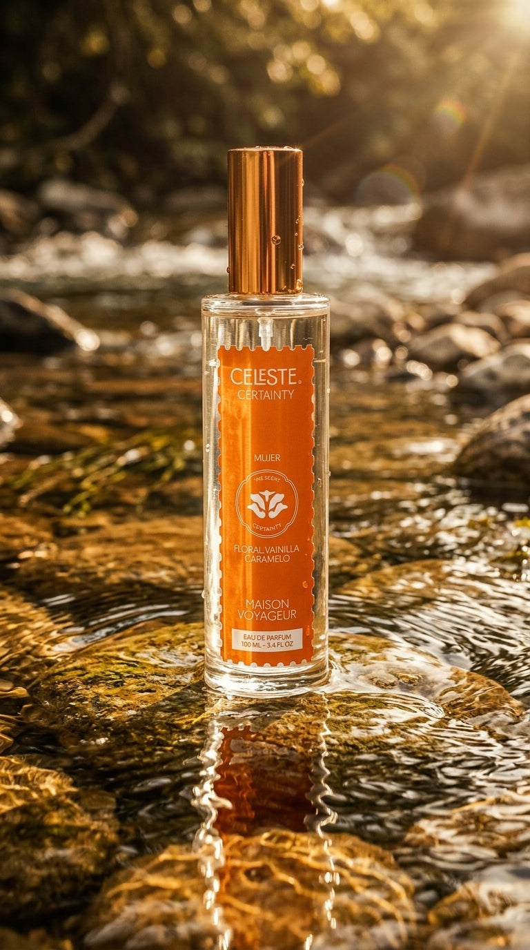 Certainty 100ml Eau de Parfum · Vanilla Caramel Cedar · Mediterranean Perfumerie · Maison Voyageur Madrid