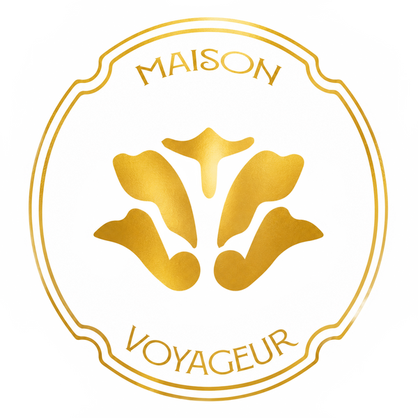 Maison Voyageur seal gold transparent