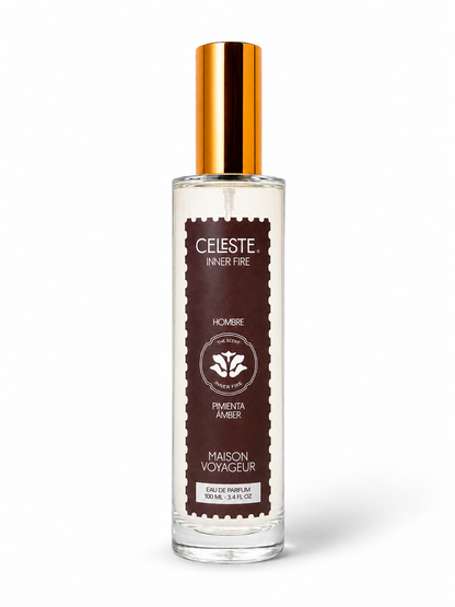 Inner Fire 100ml Eau de Parfum perfumery · pepper amber dried apricot · Maison Voyageur Madrid