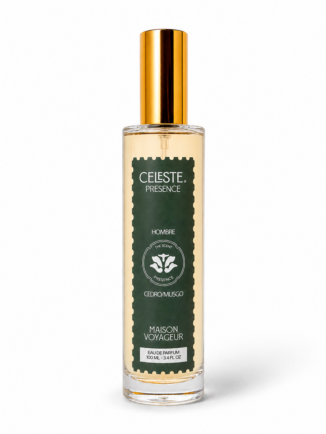 Presence 100ml Eau de Parfum perfumery · cedar moss ambrette · Maison Voyageur Madrid